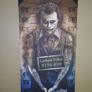 The Joker Canvas Wall Art